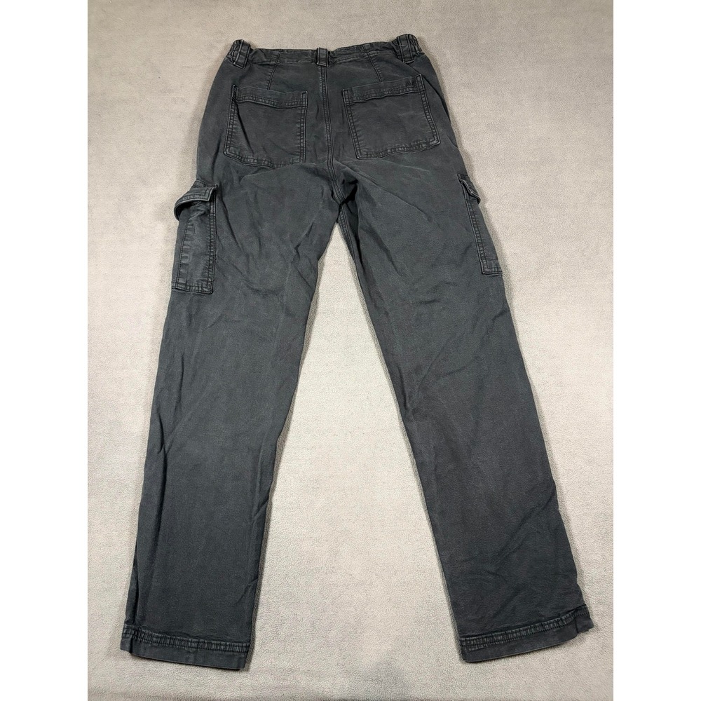 American Eagle Cargo Pants Womens 4 Gray Stretch Straight Leg Casual - Picture 9 of 9